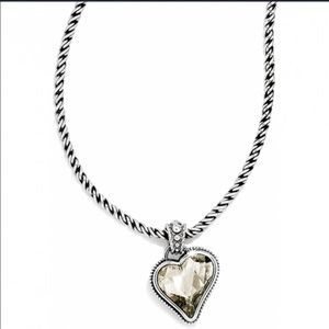 Brighton Bibi Heart Necklace. NWT!